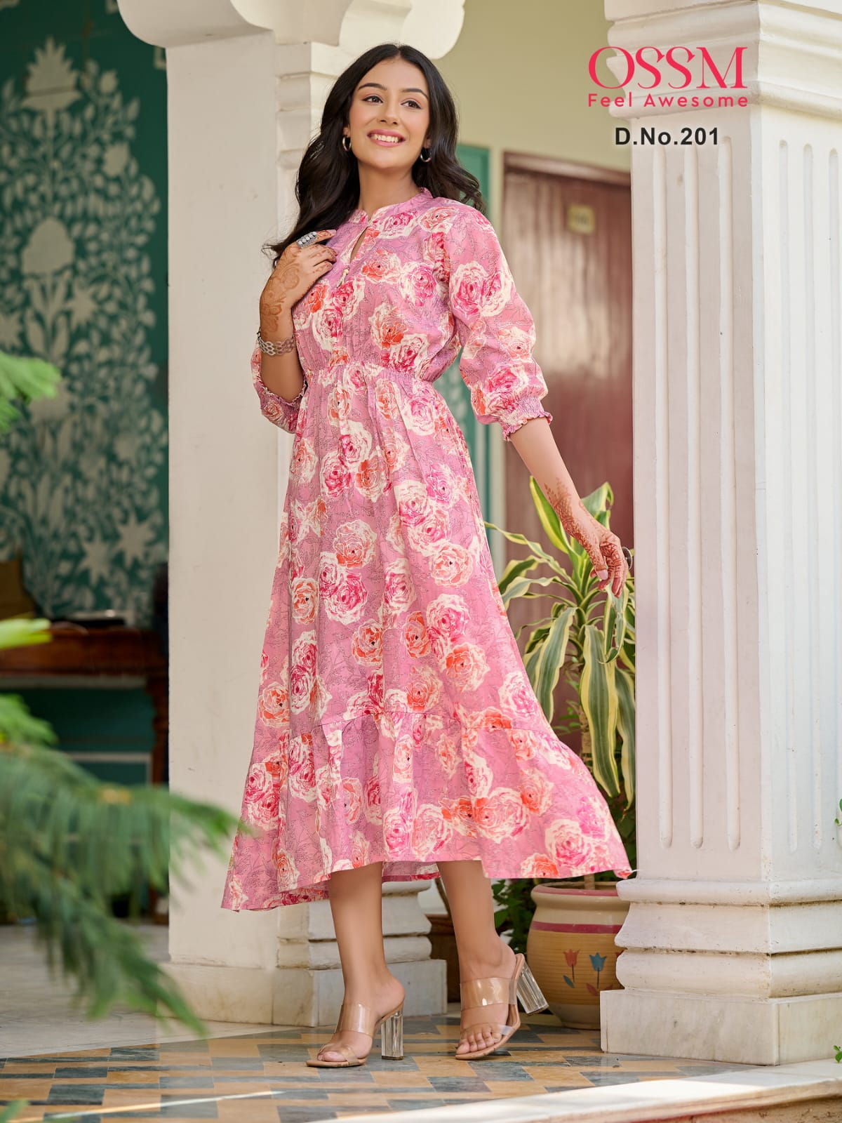 Summer Style Vol 2 By Ossm Long Kurti Catalog